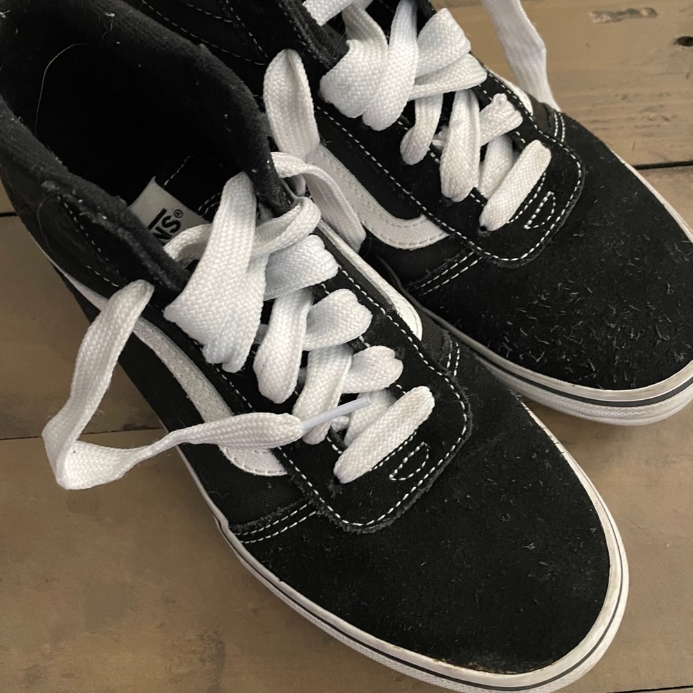 high top old skool vans. Size 4 youth